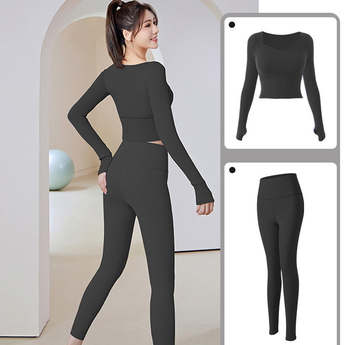 ヨガウェア トップス レディース シームレス おしゃれ スポーツ ハイ ウエスト ヒップ リフト フィットネス