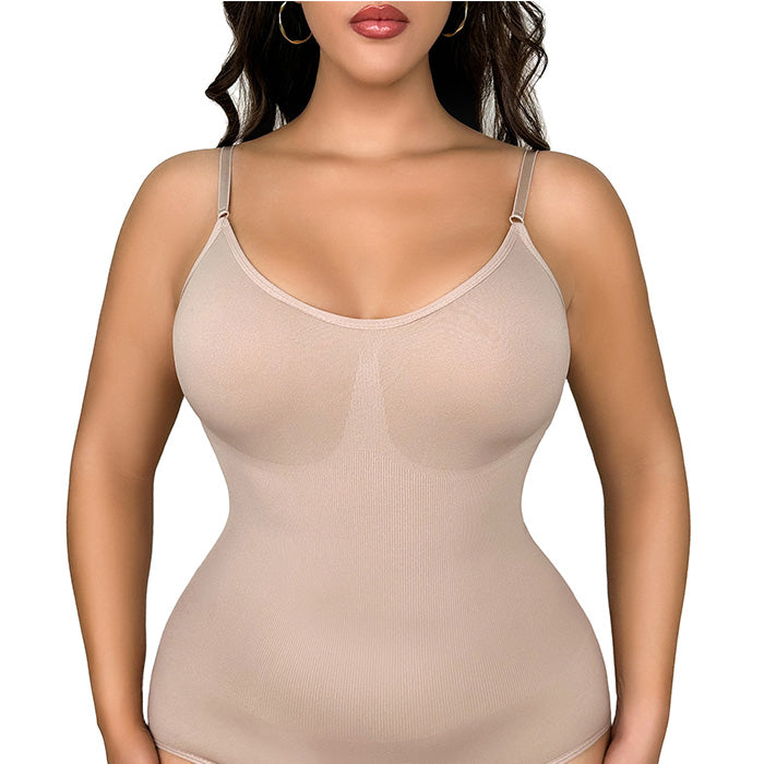 補正下着 ボディスーツ 50代 40代 キャミソール 背中の肉 シームレス ワンピース 大きいサイズ お腹引き締め インナー ヒップアップ 伸縮性 コルセット くびれ