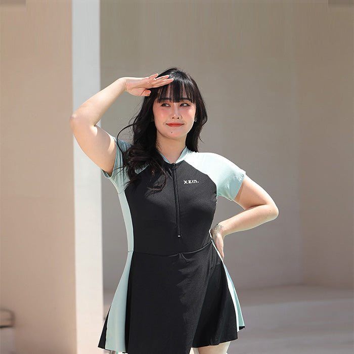 水着 レディース 大きい サイズ 日焼け 防止 体型 隠し カバー ロング 大人水着 ママ水着