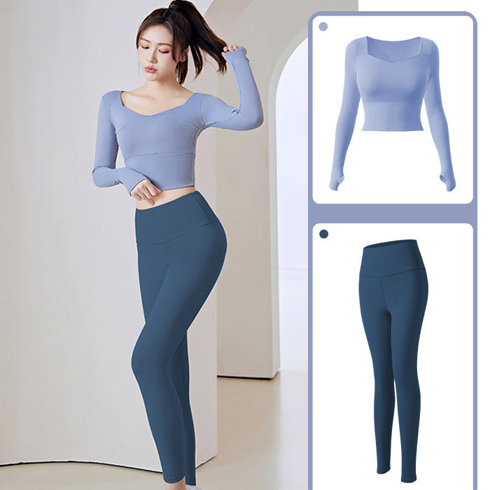 ヨガウェア トップス レディース シームレス おしゃれ スポーツ ハイ ウエスト ヒップ リフト フィットネス