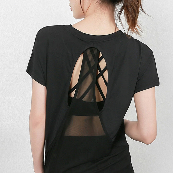 レディース スポーツ Tシャツ ヨガ フィットネス Tシャツ 半袖 通気性 ゆったり 速乾 ホットヨガ ピラティス フィットネスウェア ランニングウェア ジム ウォーキング テニス