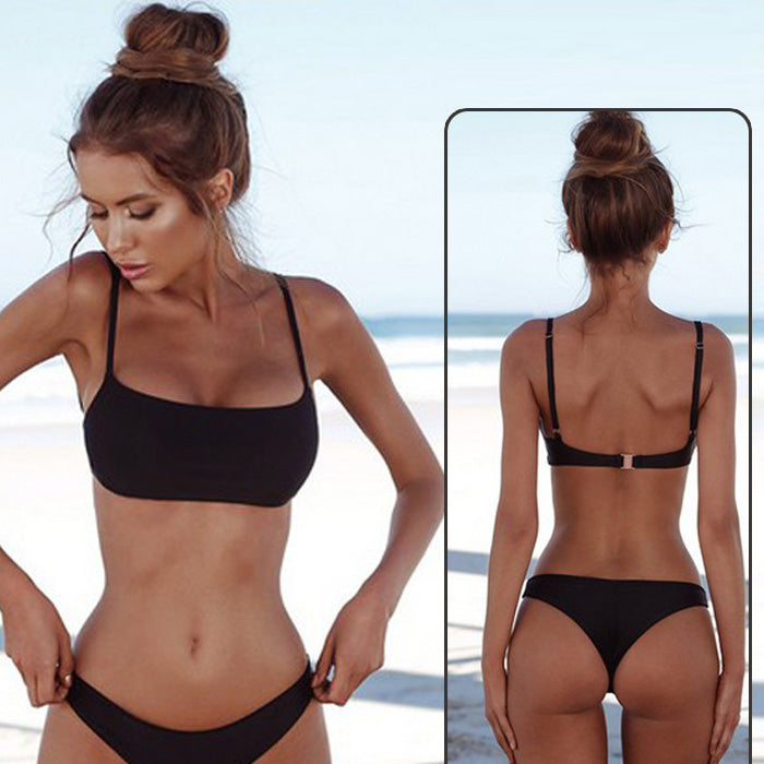 レディース 水着 ビキニ 無地 チューブトップ セクシー シンプルデザイン 白 ピンクベージュ 黒 ワインレッド カーキ 大人 シンプル 海 プール 条件付き