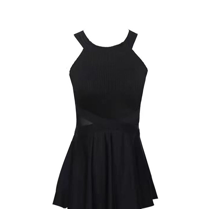 水着 レディース ワンピース スカート風 ボクサーパンツ お腹 カバー スリム 露出 少なめ 背中の開いた 韓国 オトナ女子