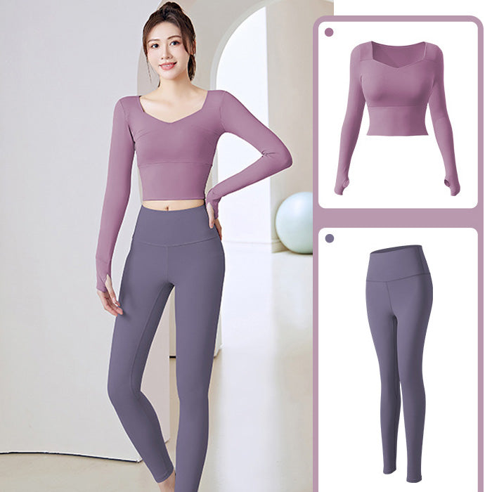 ヨガウェア トップス レディース シームレス おしゃれ スポーツ ハイ ウエスト ヒップ リフト フィットネス