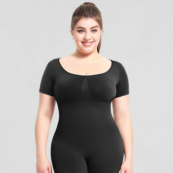 補正下着 ボディスーツレディース ボディ スーツ シェイパー シームレス 20代 30代 半袖 コルセット スポーツ ヨガ ウェア 大きい サイズ