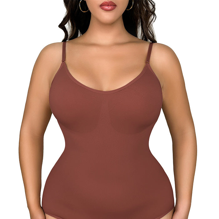 補正下着 ボディスーツ 50代 40代 キャミソール 背中の肉 シームレス ワンピース 大きいサイズ お腹引き締め インナー ヒップアップ 伸縮性 コルセット くびれ