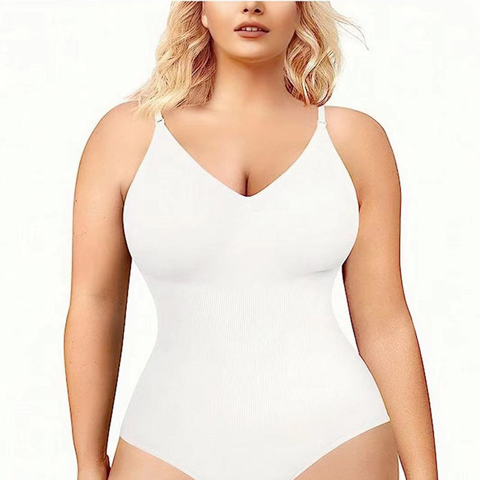 ボディスーツレディース 女性用 補正下着 バットリフト シームレス コルセット 無地 サスペンダー お腹コントロール ボディシェイプ