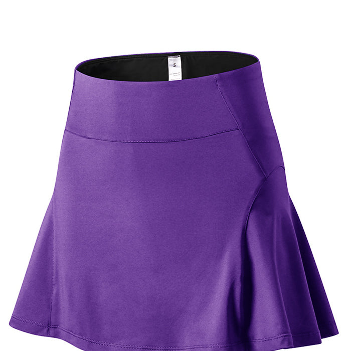 レディース スポーツスカート ポケット付き シンプル 8カラー テニス ゴルフ 練習着 レディースウェア