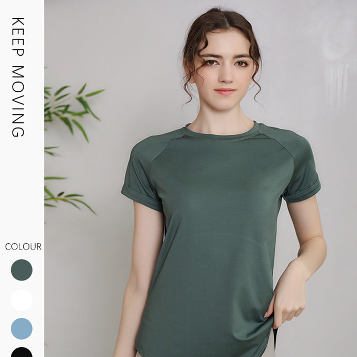 ヨガウェア トップス 半袖 ゆったり ランニング Tシャツ バックオープン ヨガトップス フィットネスウェア ヨガウェア ピラティス