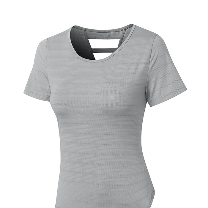 スポーツTシャツ 半袖 通気性 ナイロン フィット ルーズ 大きいサイズ ヨガ ホットヨガ ピラティス スポーツウェア フィットネスウェア ランニングウェア トレーニング ジム