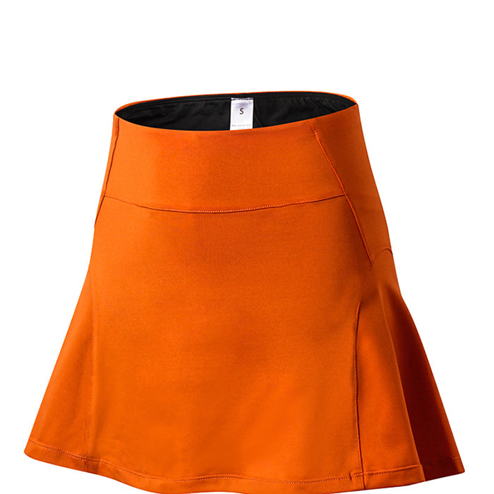 レディース スポーツスカート ポケット付き シンプル 8カラー テニス ゴルフ 練習着 レディースウェア