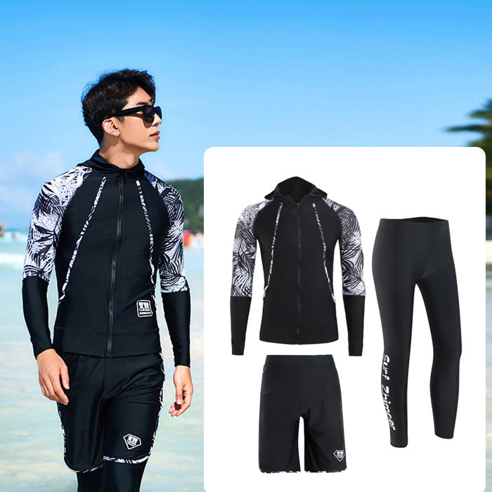 プラスサイズの水着カップルスーツ黒のファッション男性女性ダイビングビーチ