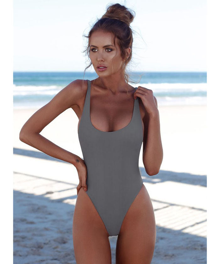 スイムウェア ワンピース オールインワン 無地 シリーズタイプ連体ファッションスポーツセクシー シー ワンピース水着