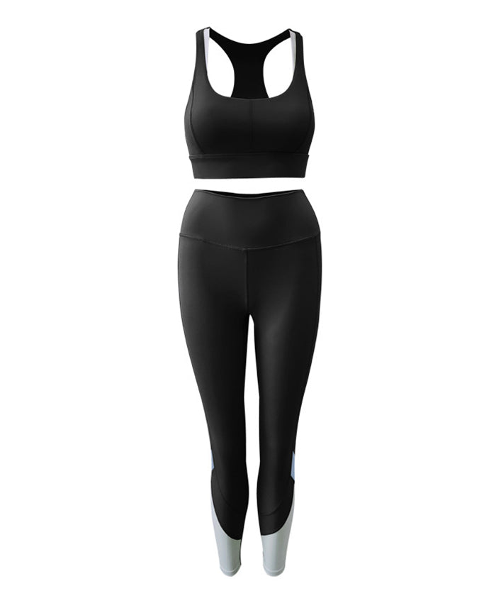 ヨガセット ヨガレギンス ハイウエスト ヒップリフト フィットネス スリムフィット スポーツブラ ヨガ服 ピラティス ホットヨガ トレーニング ジムウェア